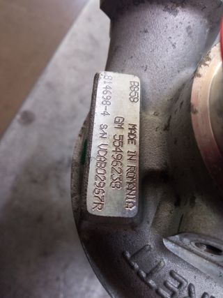 Turbo Opel Astra 1.6 cdti