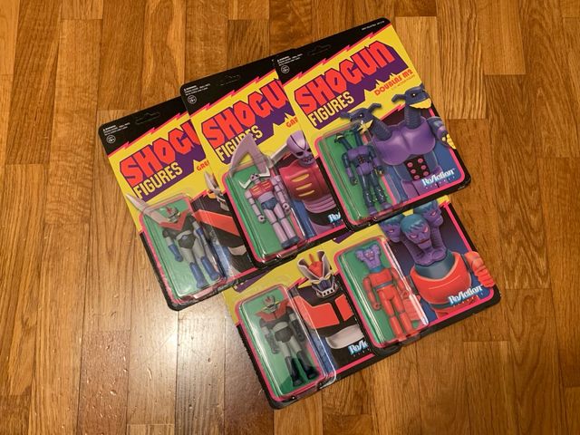 Figure di Mazinger Shogun - Collezione completa