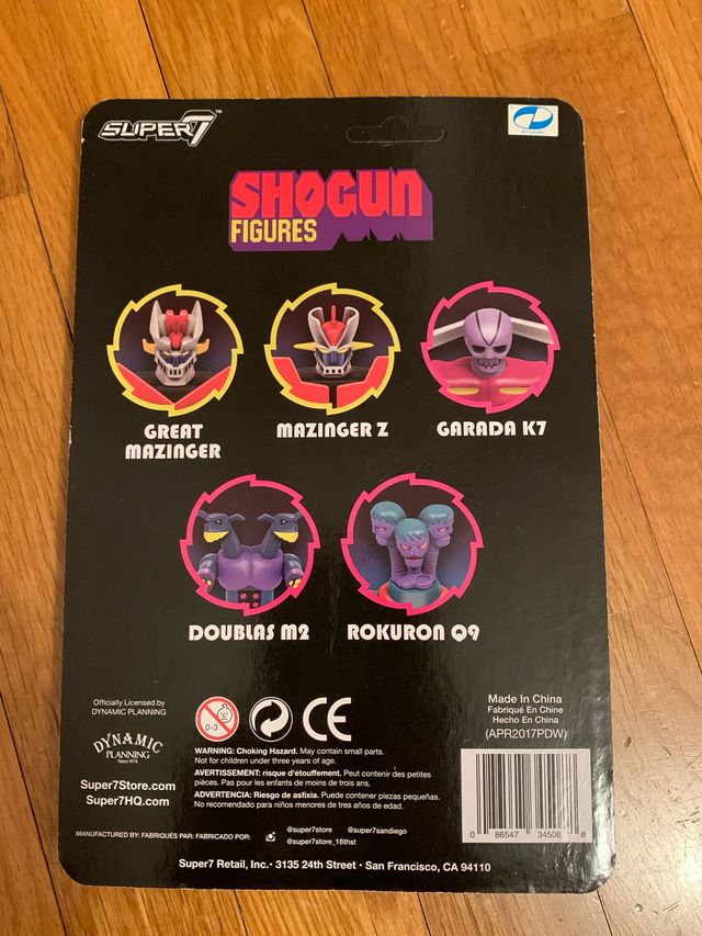 Figure di Mazinger Shogun - Collezione completa