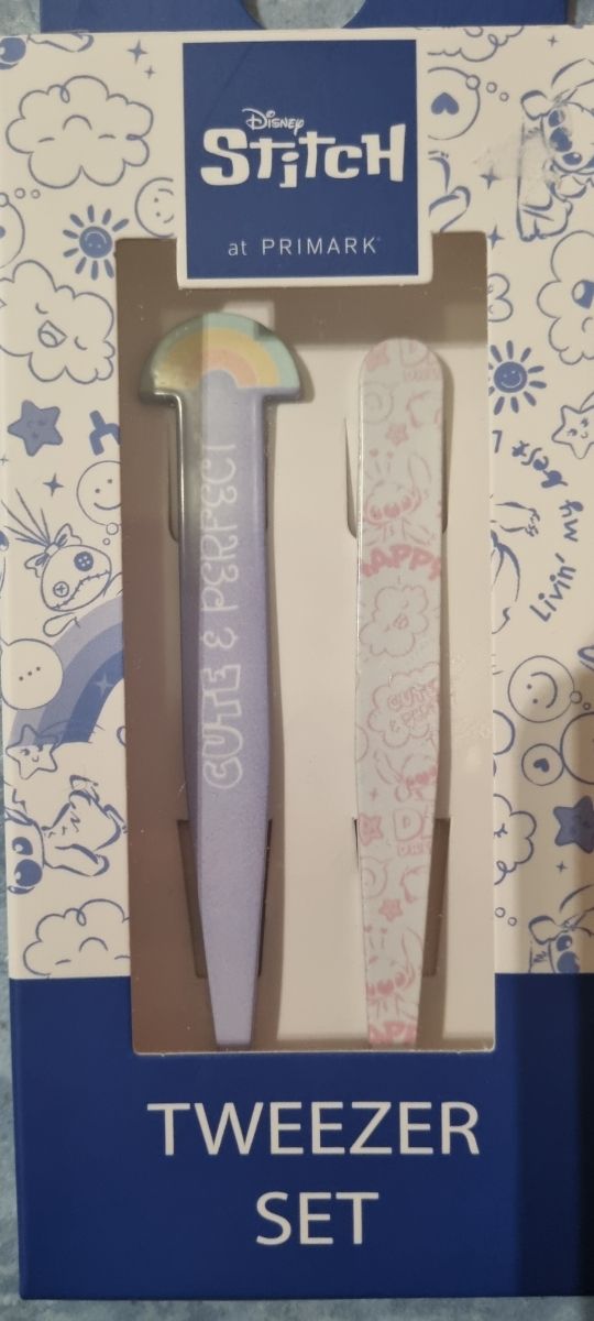 Set due Pinzette sopracciglia Stitch