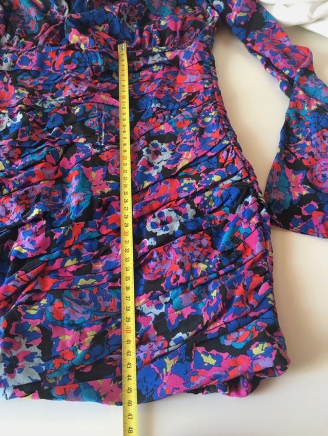 vestido cut out Zara T.M