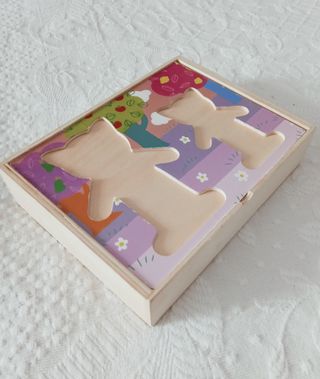 Puzzle, rompecabezas encajable gatitos