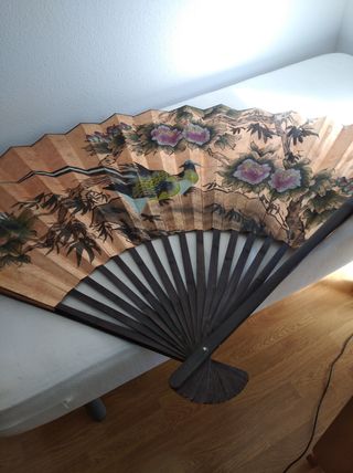 Abanico grande decoración