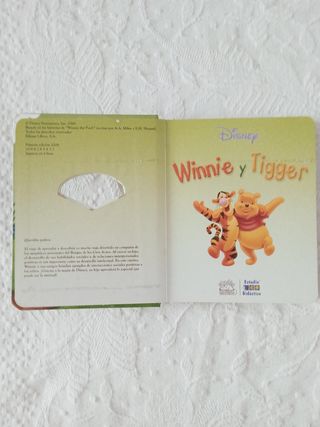 Libro de Winnie y Tigger de Disney