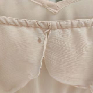 Precioso vestido fiesta de gasa rosa