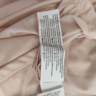 Precioso vestido fiesta de gasa rosa