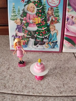 Lotto Barbie DVD e bambole