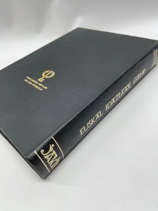 Libro EUSKAL IDAZLEAK GAUR Historia litert vascas