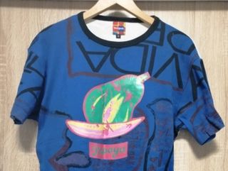 Camiseta azul Desigual