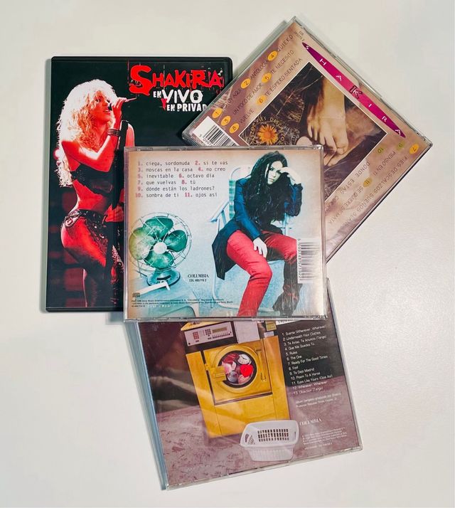 Shakira Cd’s & Dvd