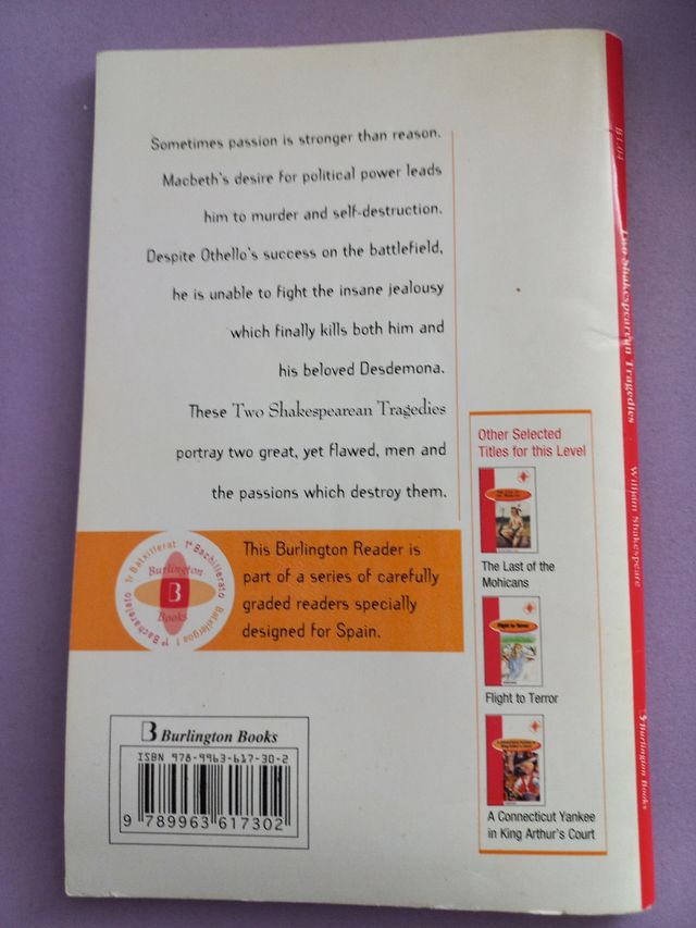 Two Shakespearean Tragedies