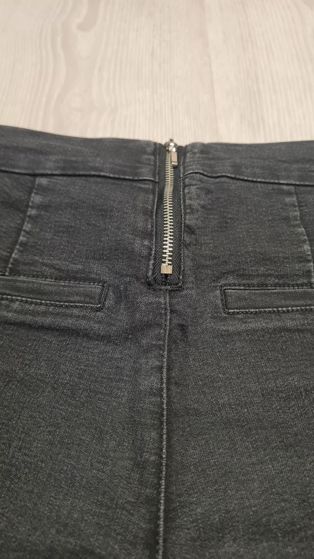 Pantaloncini vita alta neri