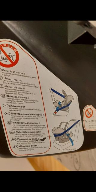 Silla de bebe grupo 0+ a 13kg