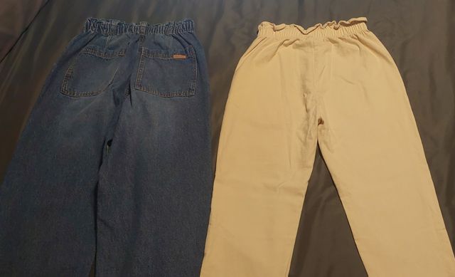 A ESTRENAR LOTE 2 PANTALONES PAPERBAG NIÑA