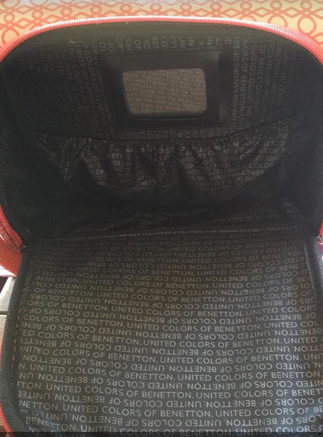 Borsa beauty case Benetton con tracolla