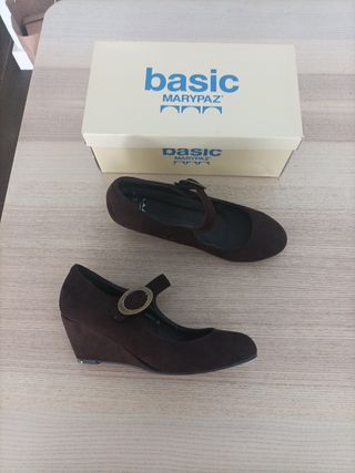 Zapatos Marypaz marrones