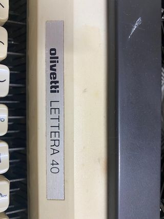 Máquina Olivetti 