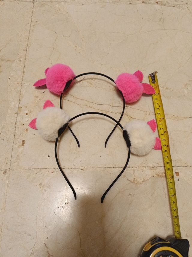 Diademas conejitos niña disfraz