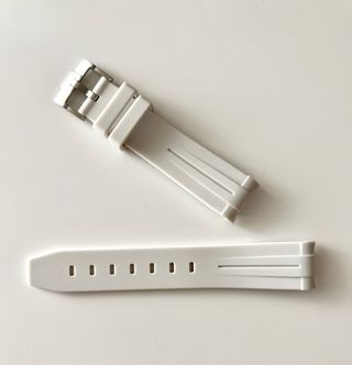 Correa blanca impermeable Omega x Swatch