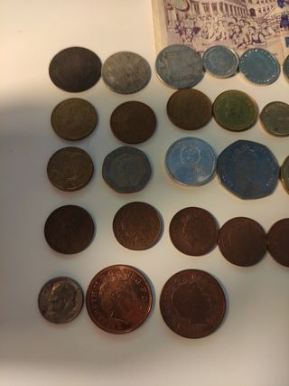 Monedas de varios paises