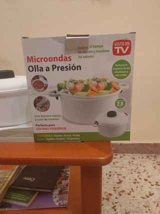 Olla a presion de Microondas