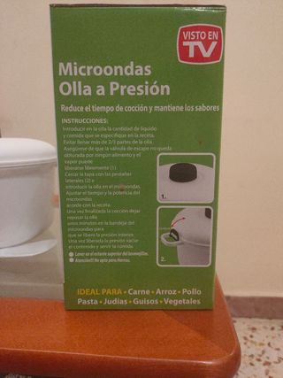 Olla a presion de Microondas