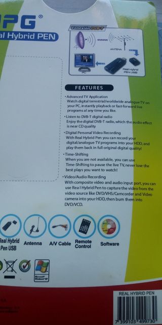 TDT para ordenador con USB.