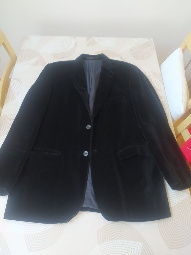 Americana de terciopelo de hombre