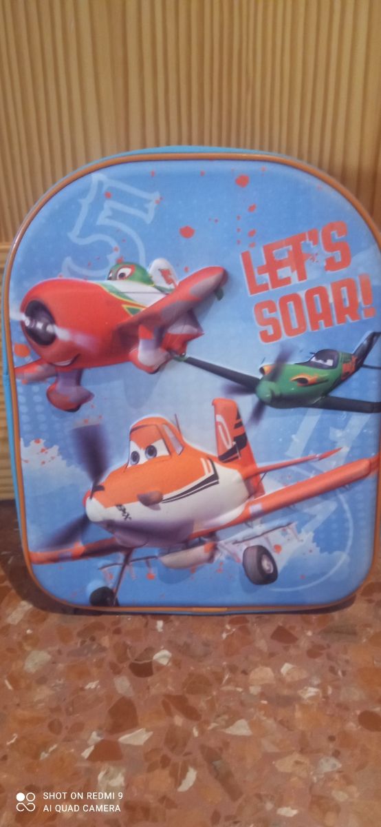 Mochila película "aviones"