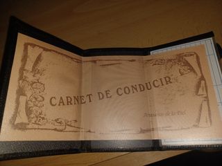 Cartera de piel