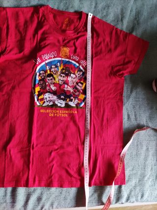 Camiseta de la selección española.