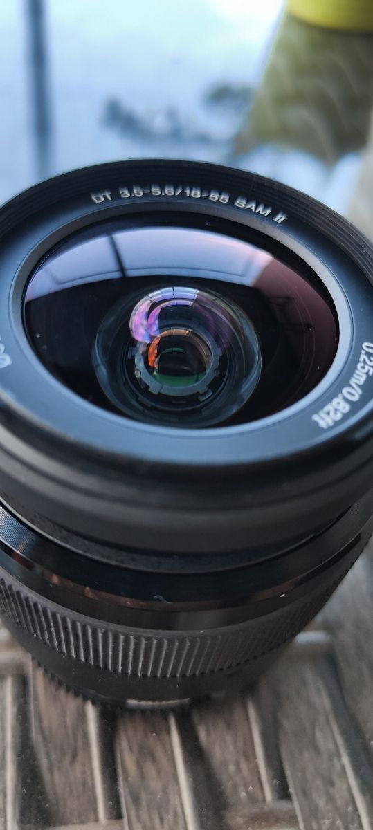Lente Sony 18-55 SAM 2 montagem A