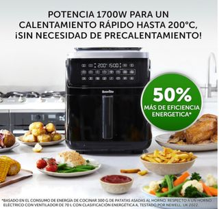 Freidora de aire a vapor