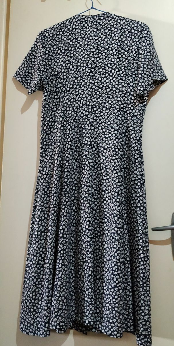 Vestido Georgette Vintage