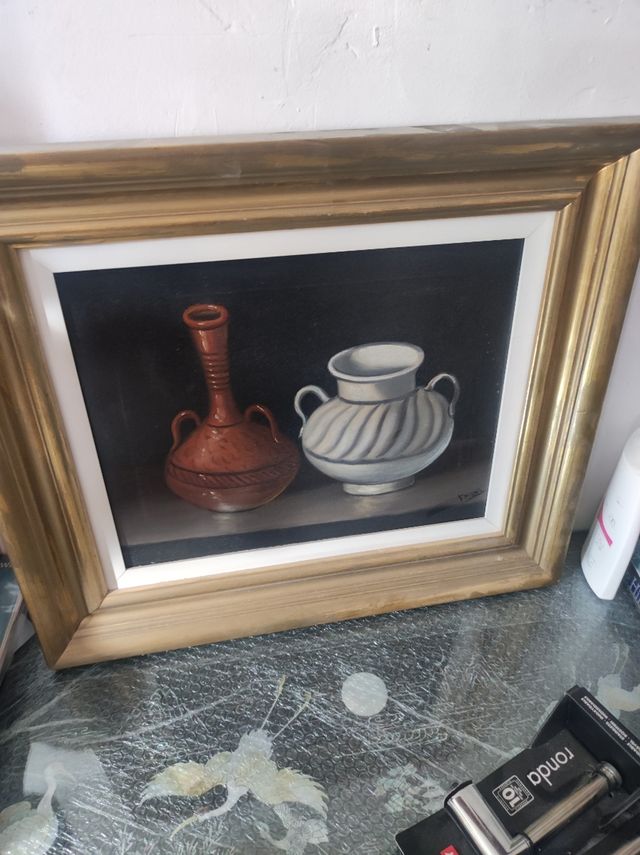 CUADRO DE BODEGÓN FIRMADO