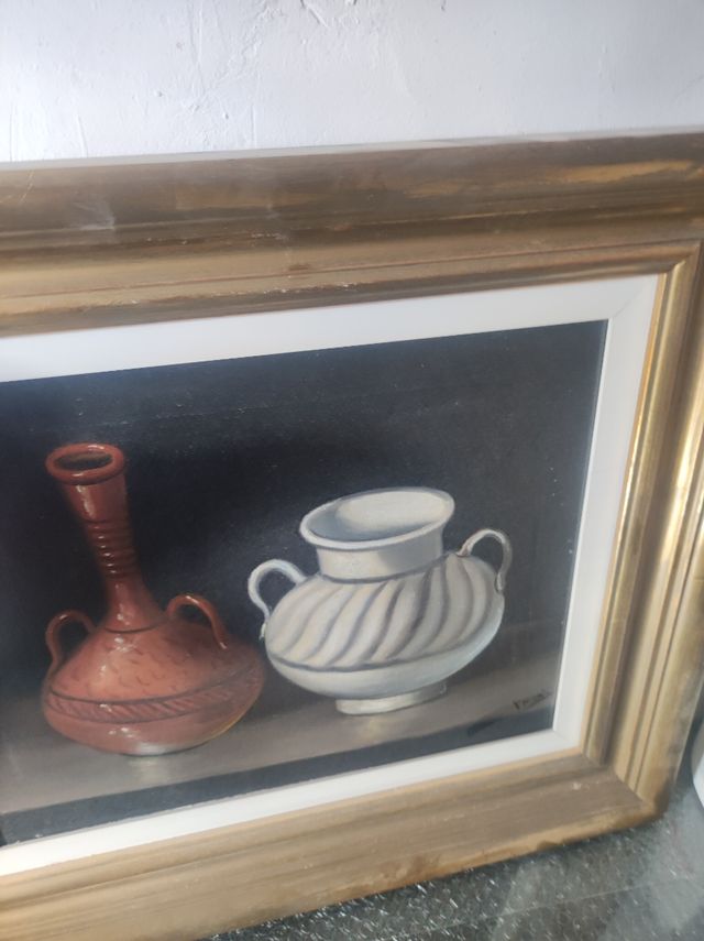 CUADRO DE BODEGÓN FIRMADO