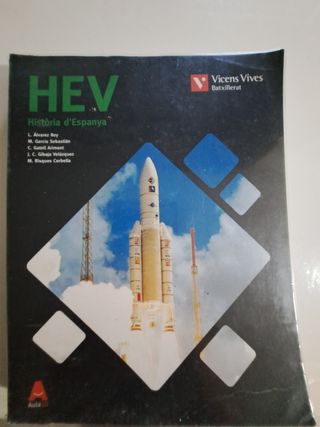 Libro 2 ° bachiller Historia de España