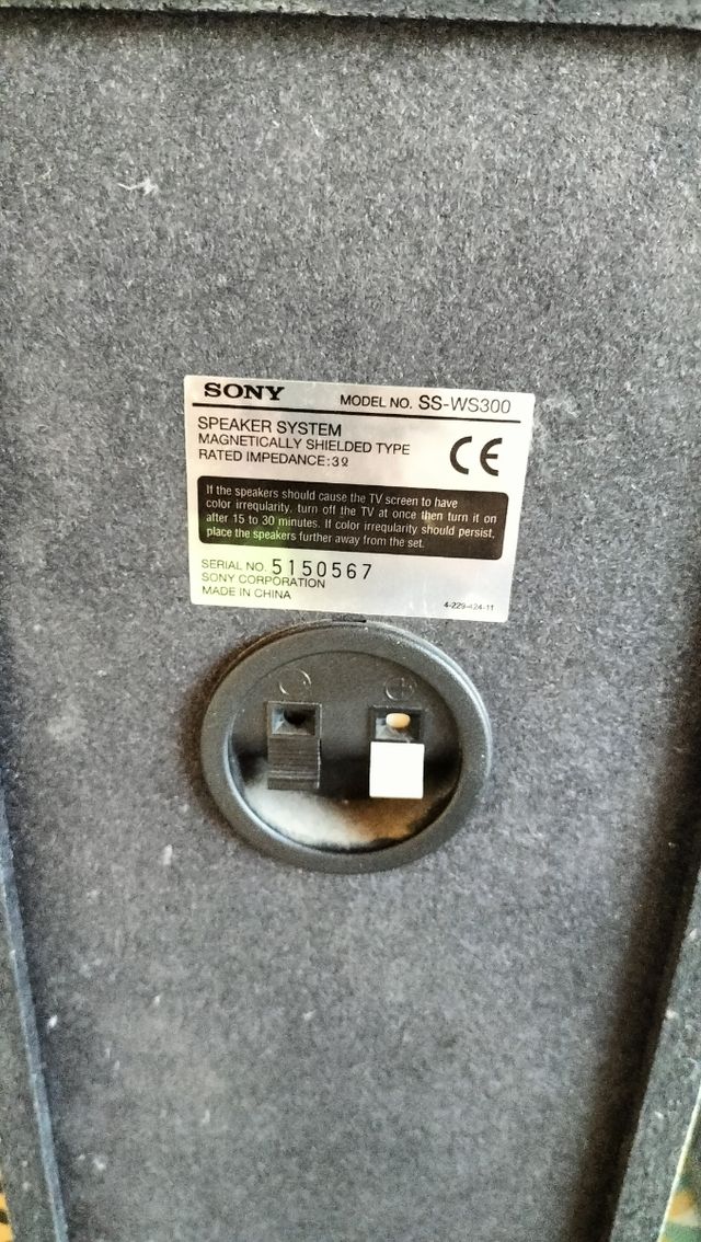 Esquipo de sonido 5.1 Sony