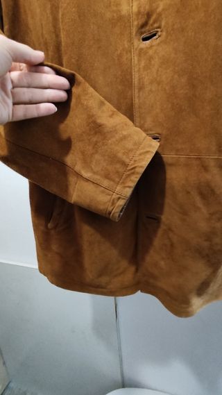 Chaqueta de piel para hombre