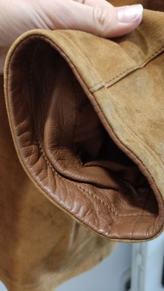 Chaqueta de piel para hombre