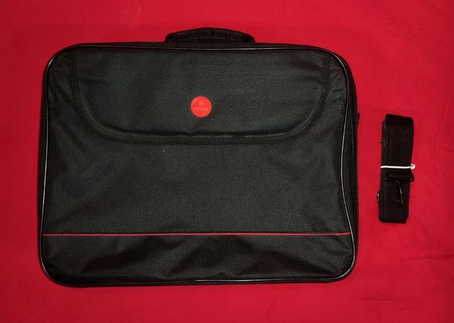 Maletín de portátil negro 15"