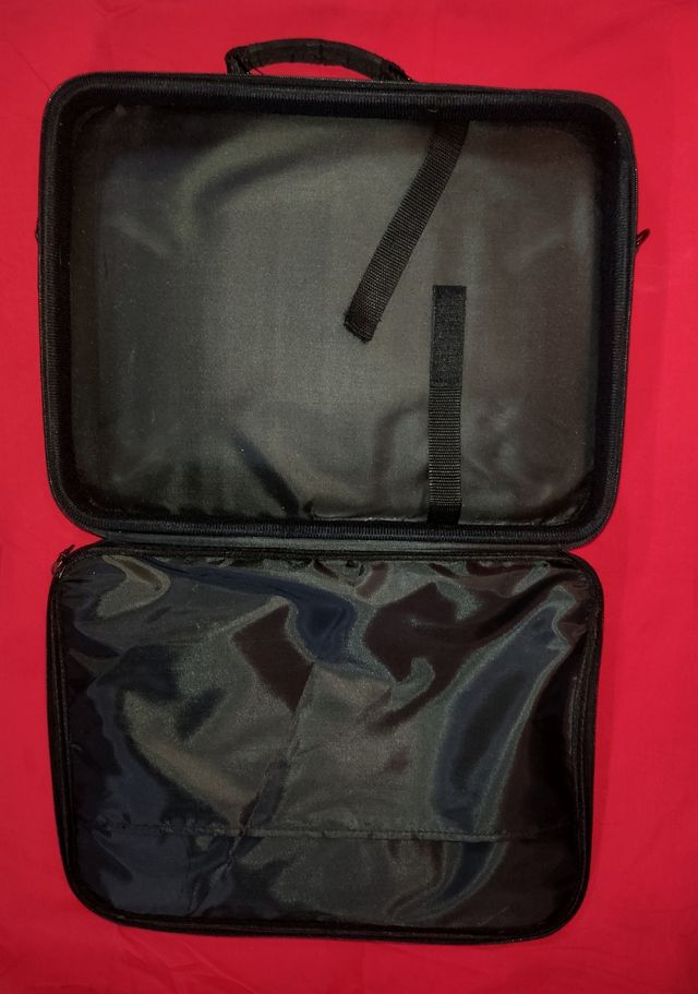 Maletín de portátil negro 15"