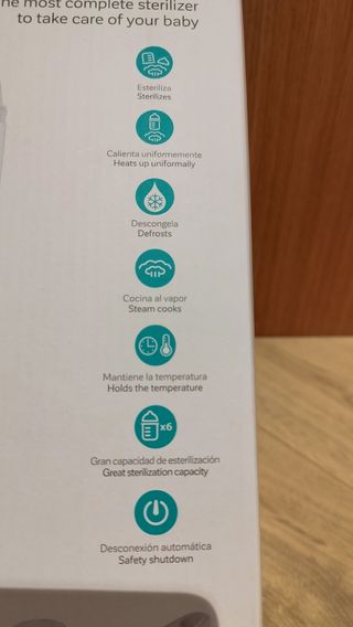 Esterilizador biberones