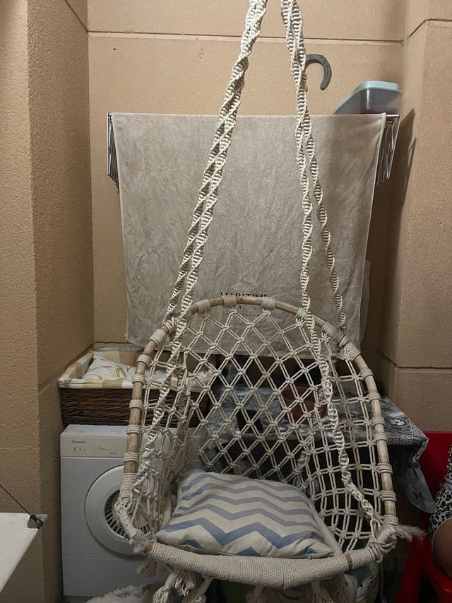 Altalena in macramè