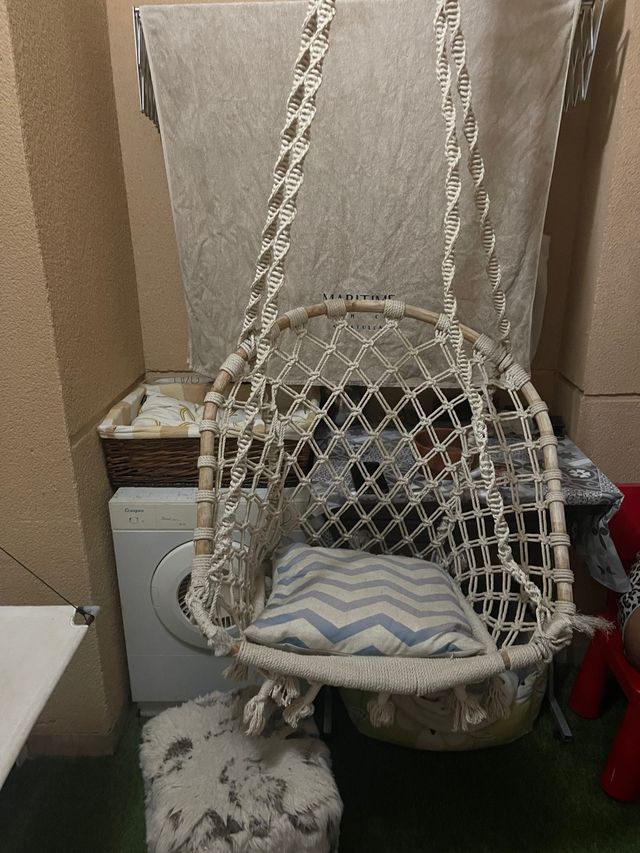 Altalena in macramè