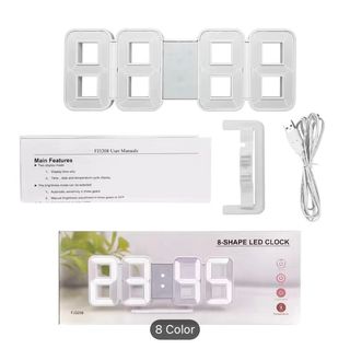 Reloj Digital Led 3D