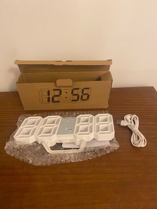 Reloj Digital Led 3D