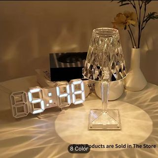 Reloj Digital Led 3D