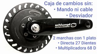 Caja de cambio Schlumpf HSD bici