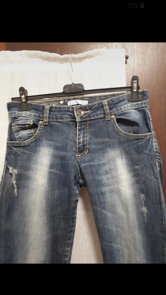 Jeans Zuiki taglio dritto blu scuro